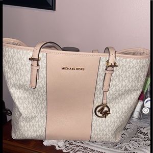 Pink Michael Kors Purse and Wallet